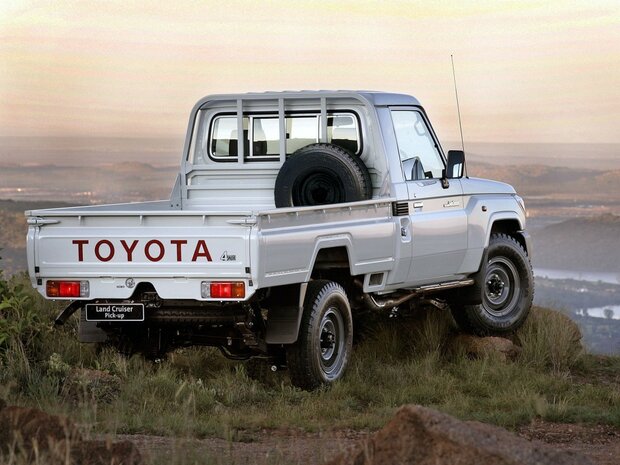 100% Electric Toyota Landcruiser 79 Pick-Up