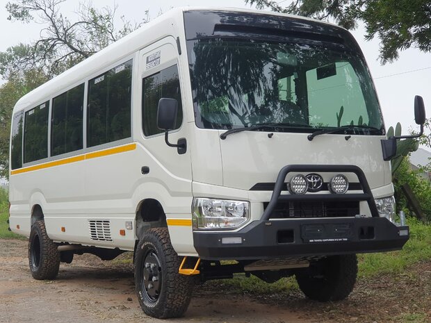 Toyota Coaster Bus 23S High Roof 4.2D 4x4 Four Wheel drive