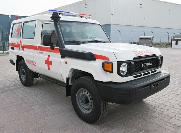 Toyota Landcruiser VDJ78 Ambulance available from stock.