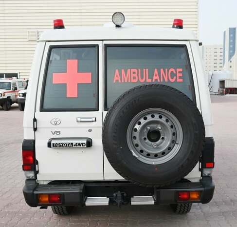 Toyota Landcruiser VDJ78 Ambulance available from stock.